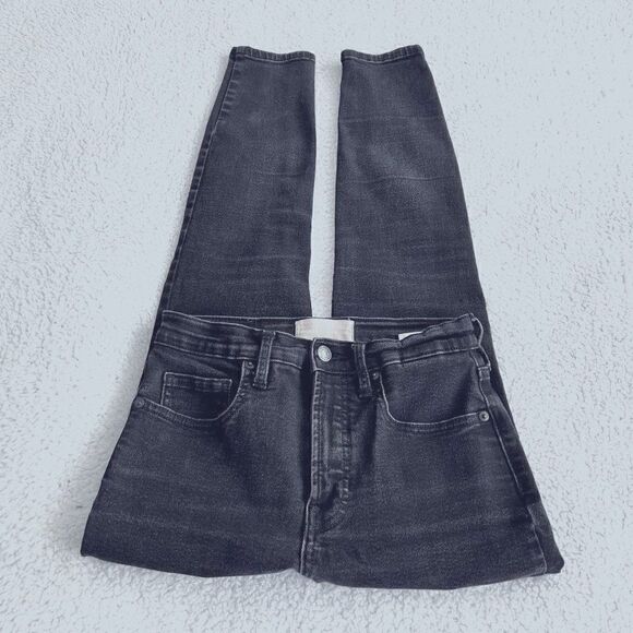 Everlane High Rise Black Ankle Jeans Size 27 - Picture 3 of 9